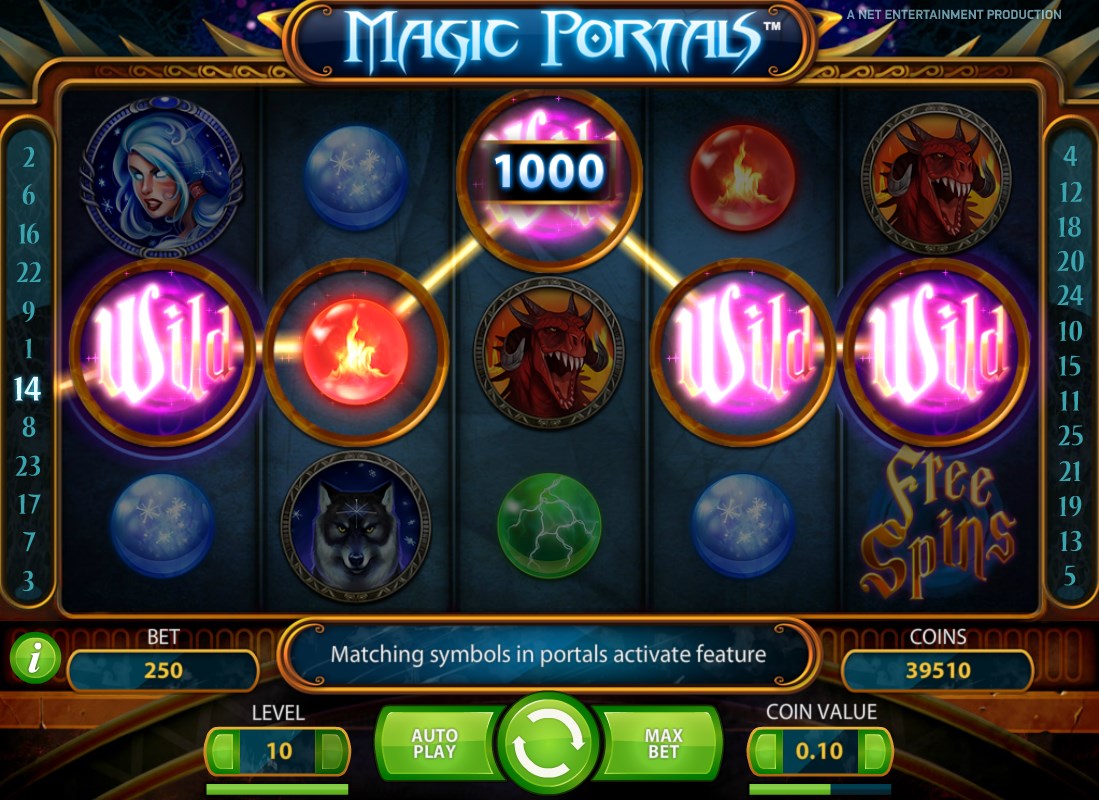 sky3888 Top Up Magic Portals Slot Machines 