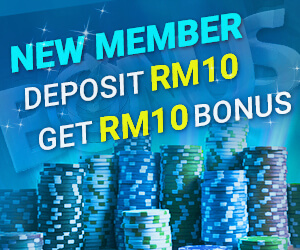 sky3888 Welcome Bonus Lowest Deposit RM10 Get Free RM10!
