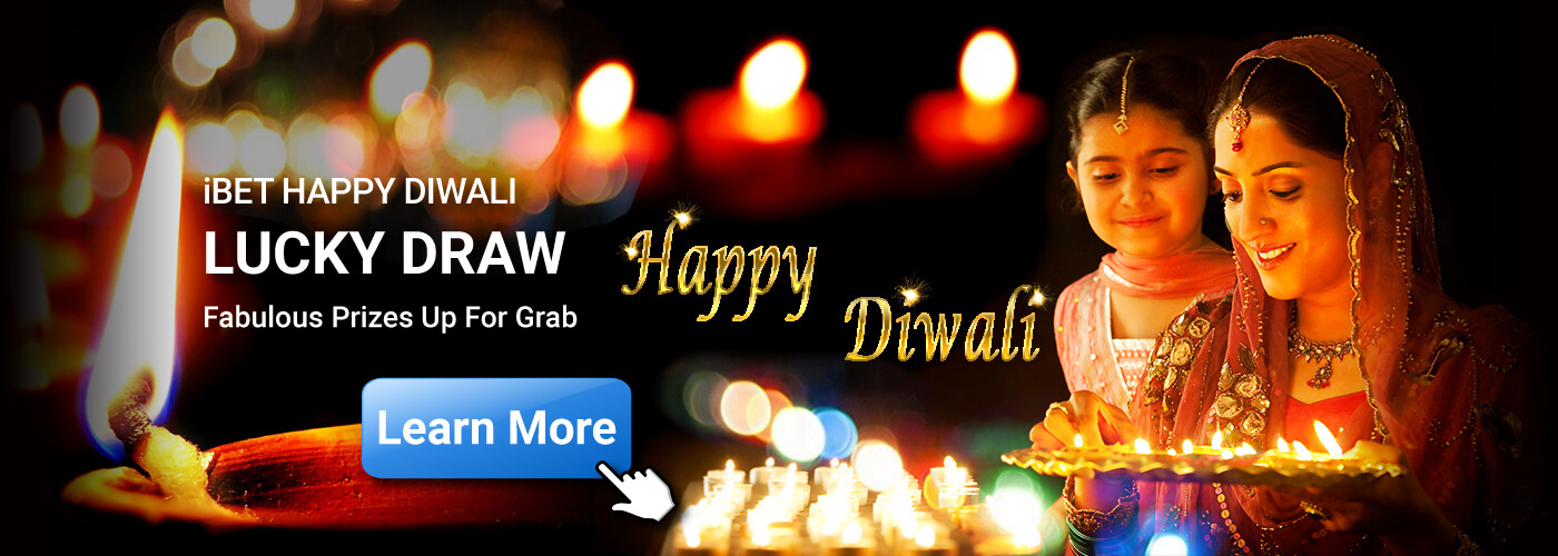 iBET Happy Diwali lucky Draw Sky3888 Recommend Promotion