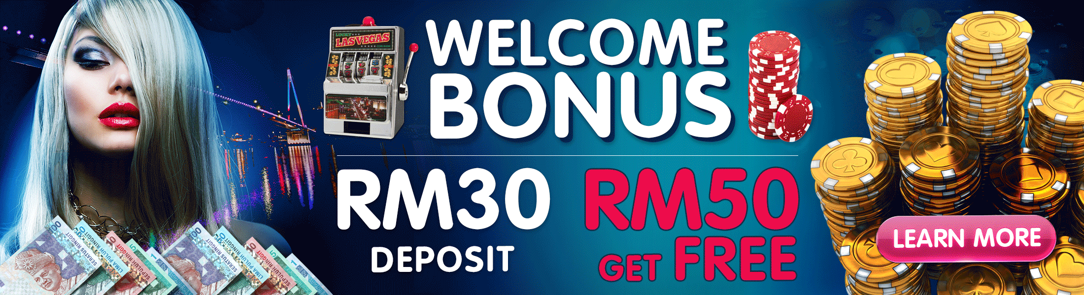Deposit 30 Free 50 Promotion SKY3888 Top Up Bonus!