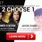 Jason Zhang Genting Live Concert Lucky Draw
