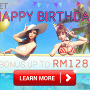 RM 38, RM 88 and RM 128 Birthday Bonus by SKY3888